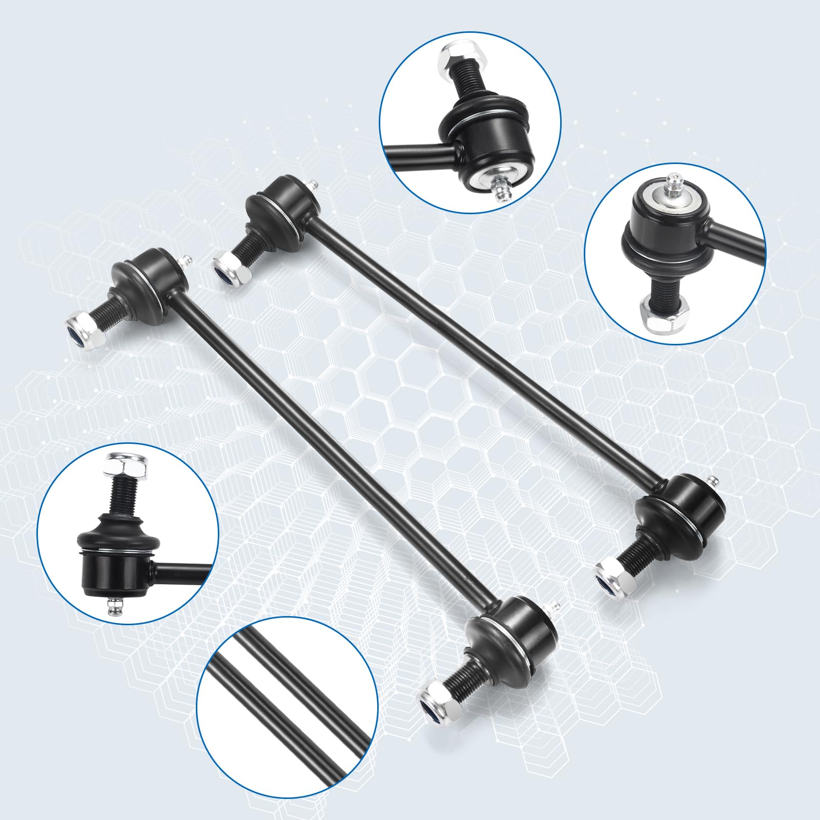 Amazon.com: K750123 Sway Bar Links - Front Stabilizer Bar end